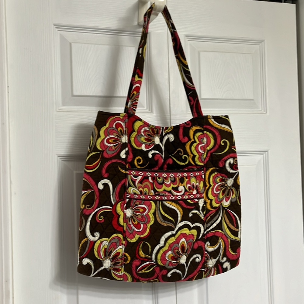 Vera Bradley Puccini Retired Pattern Tote - Picture 5 of 9